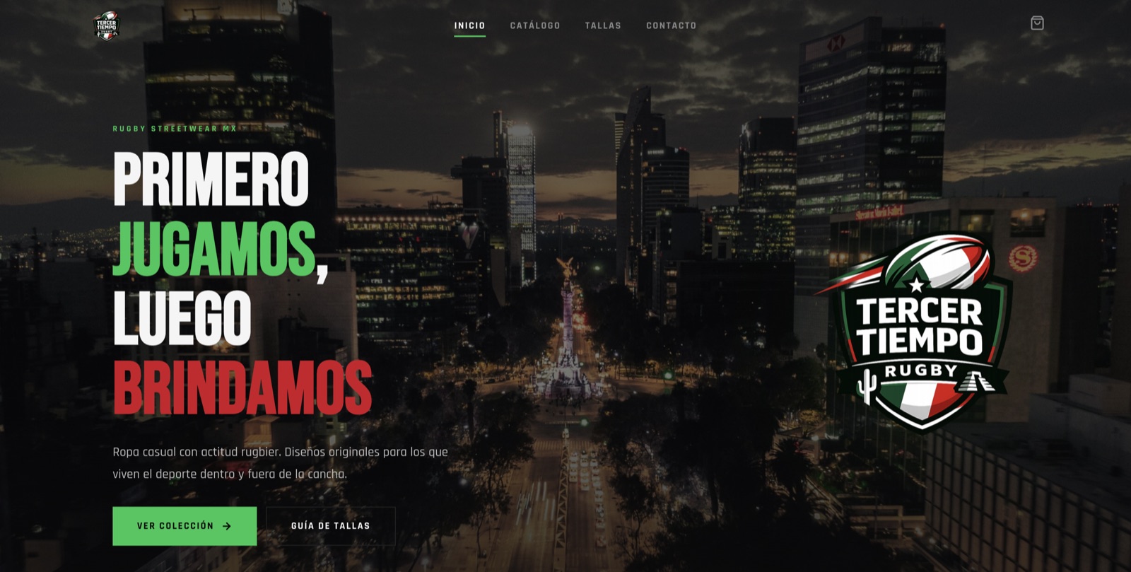Marca y Herramientas Digitales para Ropa de Rugby